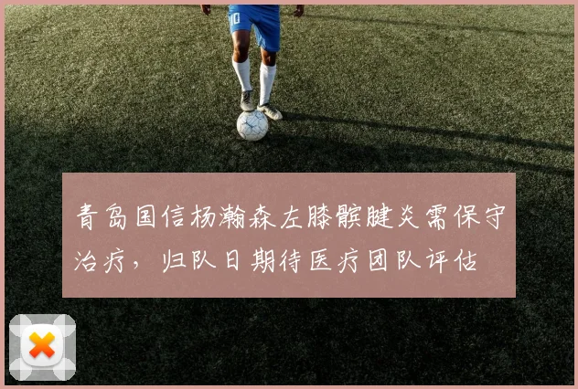 青岛国信杨瀚森左膝髌腱炎需保守治疗，归队日期待医疗团队评估